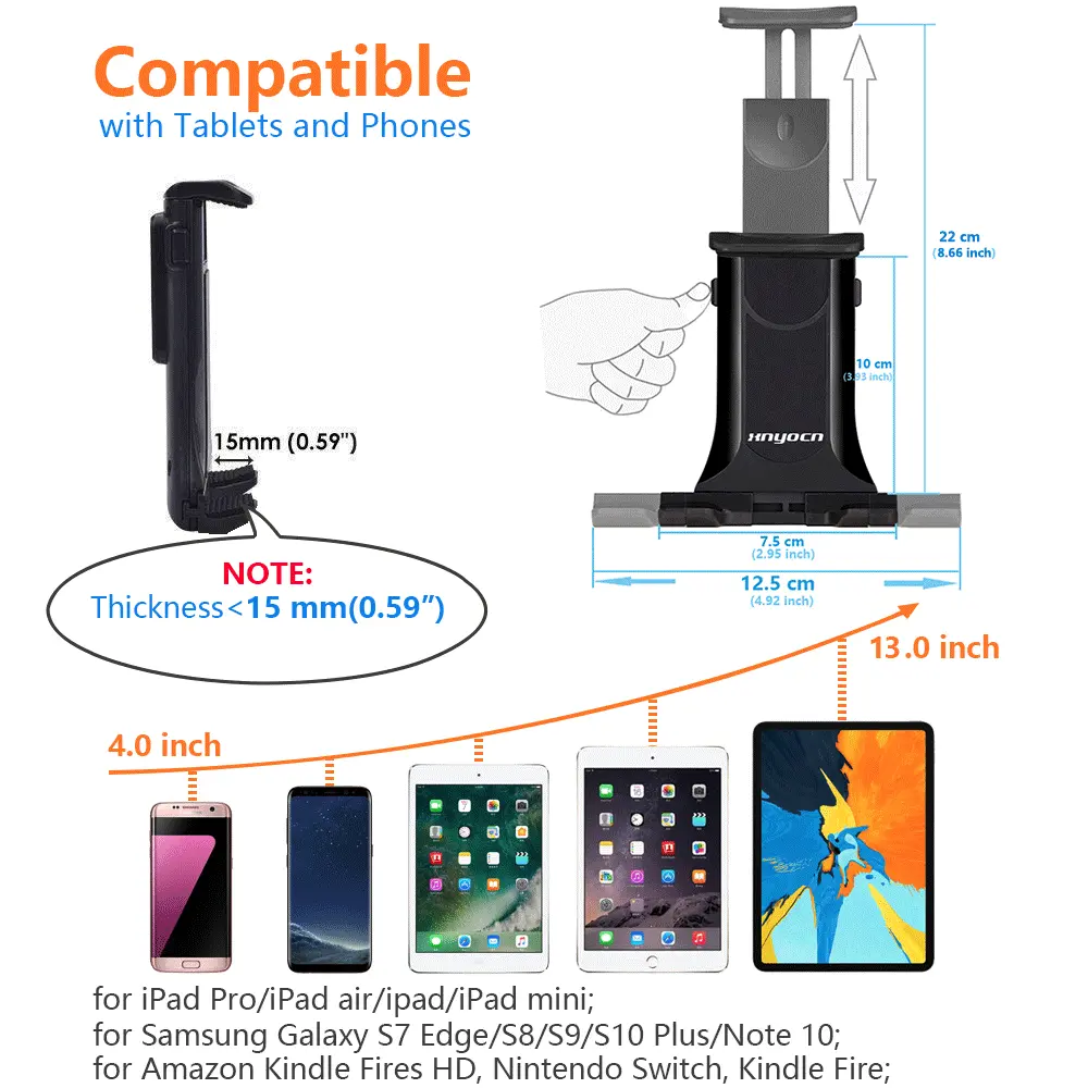 Car Mount Phone Holder for Smartphone Dual 2.1A Output Quick USB Car Charger for iphone X XS Max XR 8 7 6 Plus Xiaomi LG Android