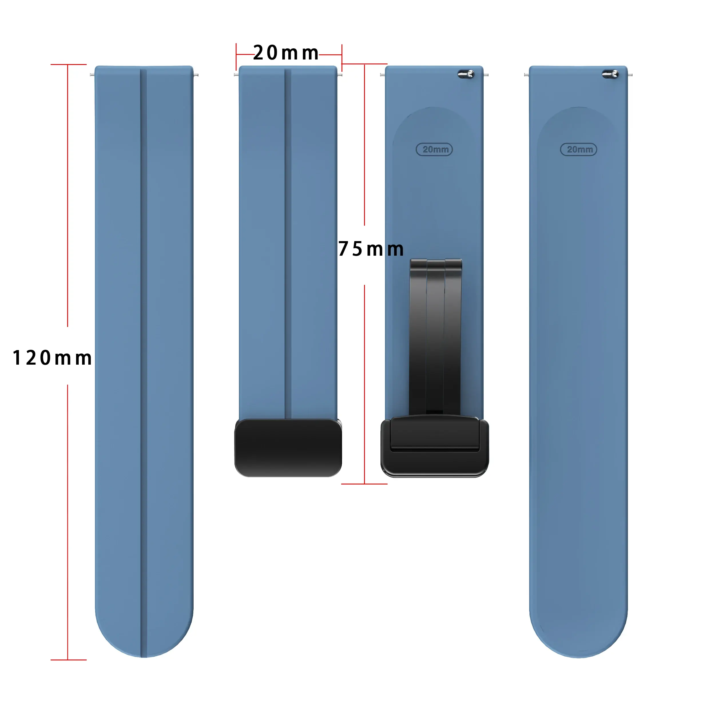 Silicone Strap For Huawei Watch D2 Sports Band Magnetic D Buckle Men Women Bracelet Wristband For Huawei Watch D2 Correa