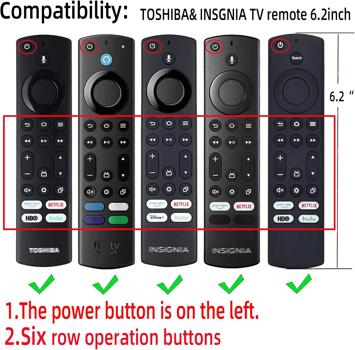 6.2 Inch Silicone Remote Case for 2023 Fire tv stick Max 2nd/Fir TV Omni Series/FireTV 4-Series Remote With Lanyard Shell