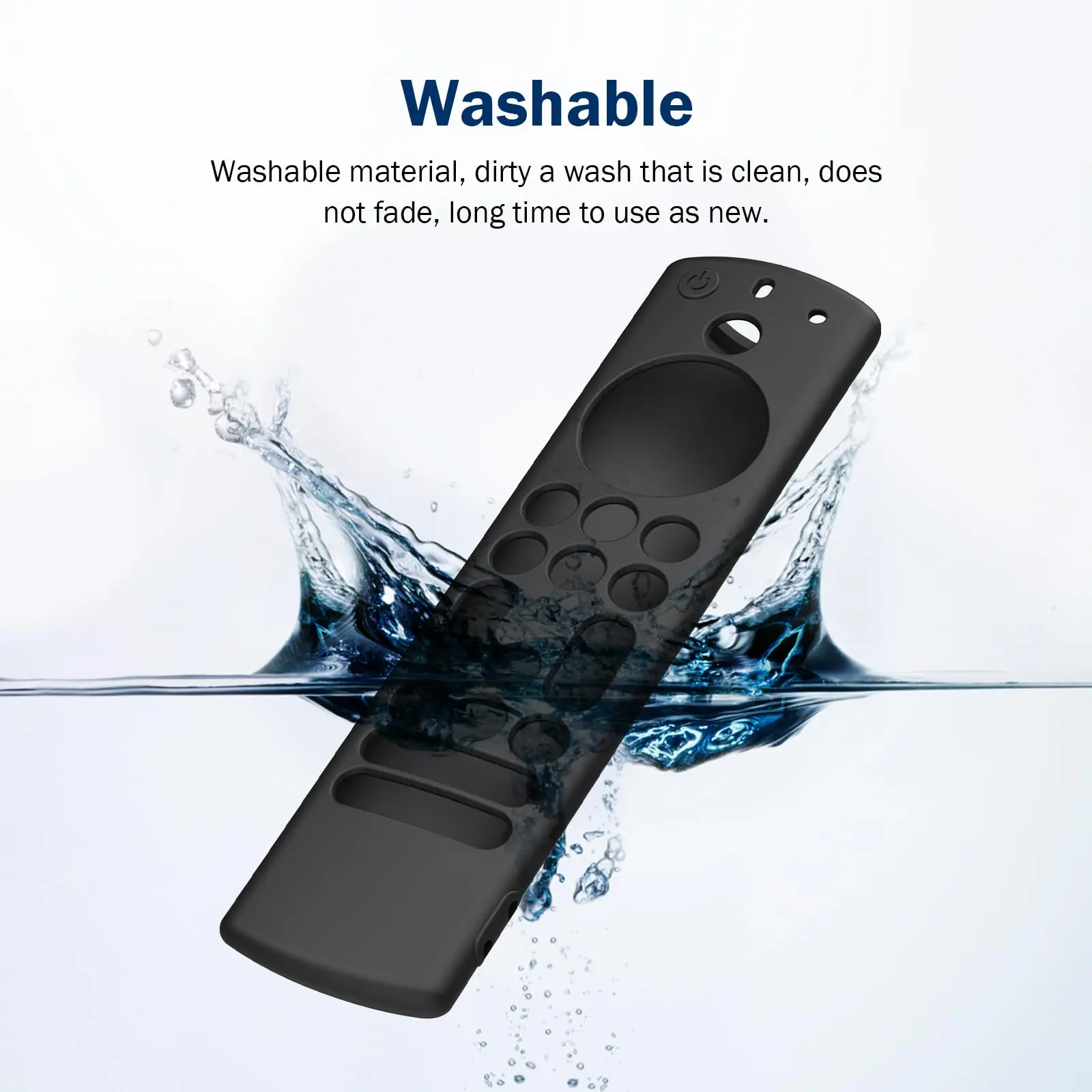 6.2 Inch Silicone Remote Case for 2023 Fire tv stick Max 2nd/Fir TV Omni Series/FireTV 4-Series Remote With Lanyard Shell