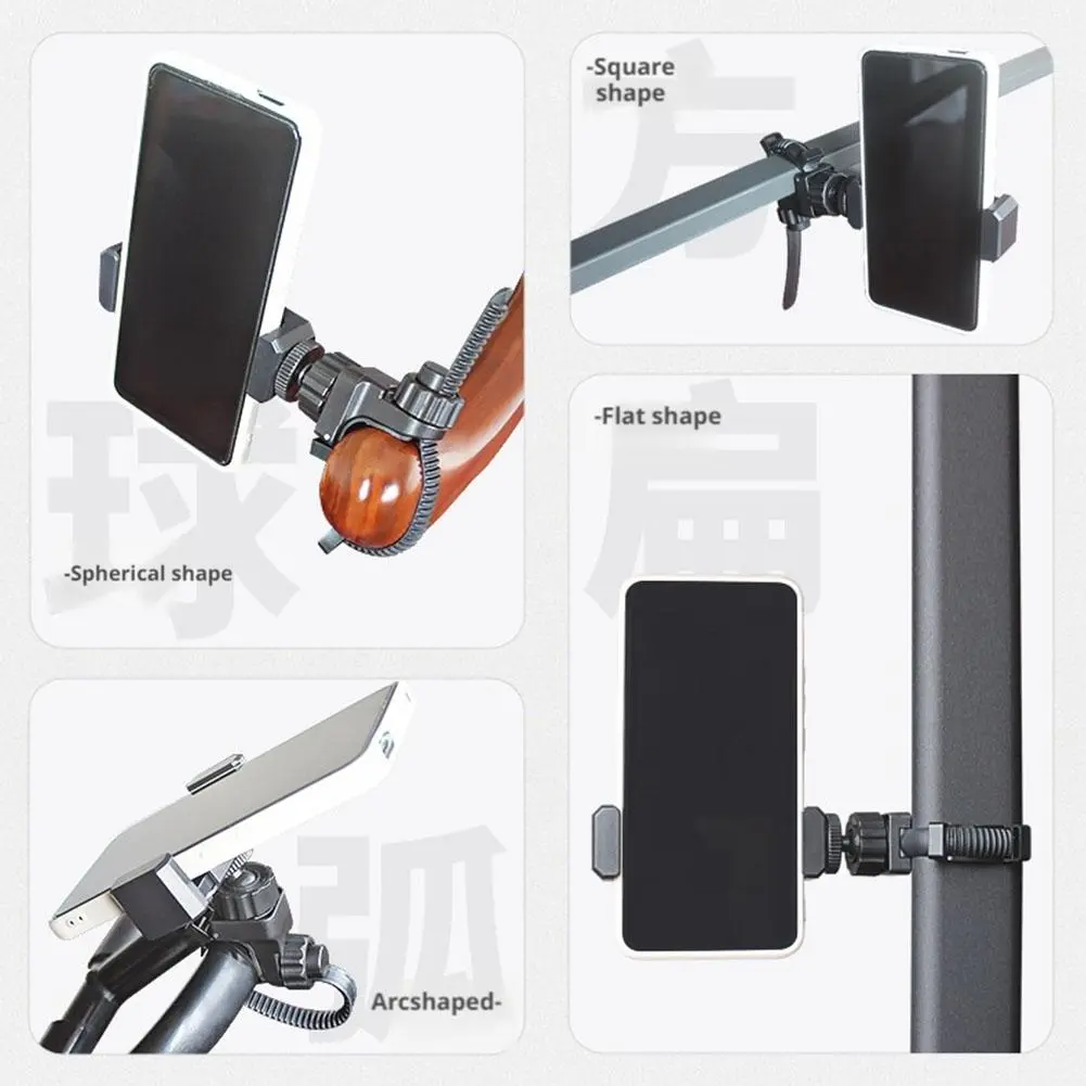 Musical Instrument Phone Stand With Mobile Phone Holder Trumpet Reading Live Accessories Rotate The Cord Tools 360 Degrees