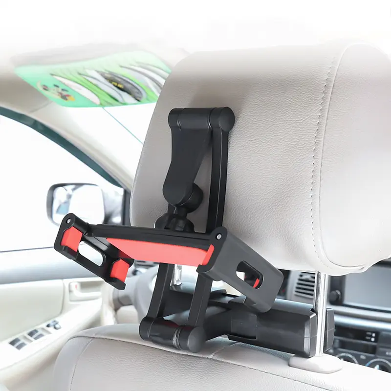 Vmonv Aluminum Tablet Car Holder for IPad Air Mini 2 3 4 Pro 12.9 Back Seat Headrest 5-13 Inch Tablet Phone Stand for Iphone X 8