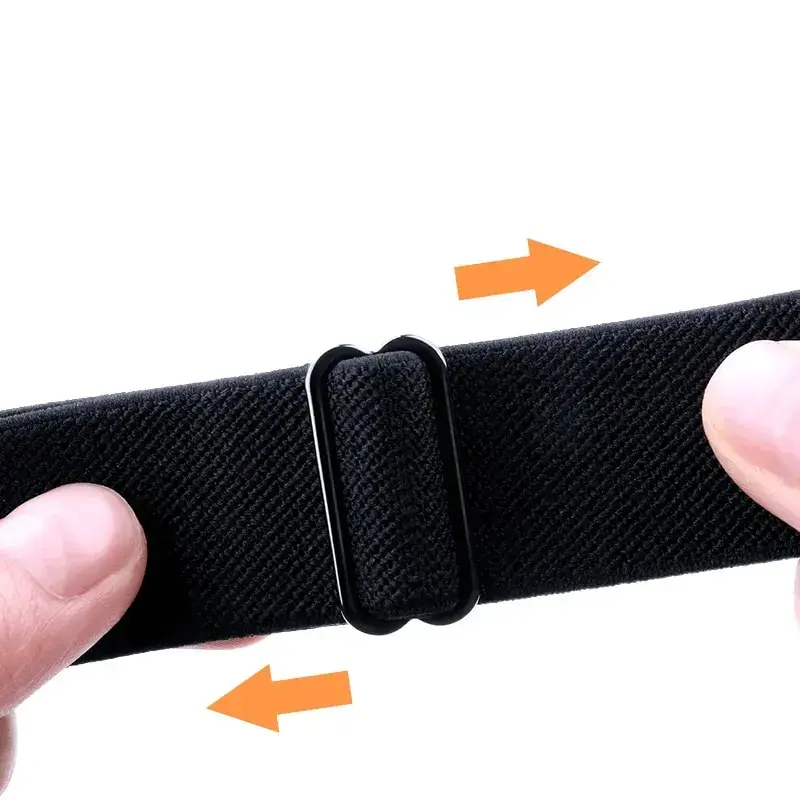 20mm 22mm strap For Samsung Galaxy watch 7/6/5 pro/4/classic/3/Active 2/Gear S3 Adjustable Nylon Elastic Huawei GT2/4/3 Pro band