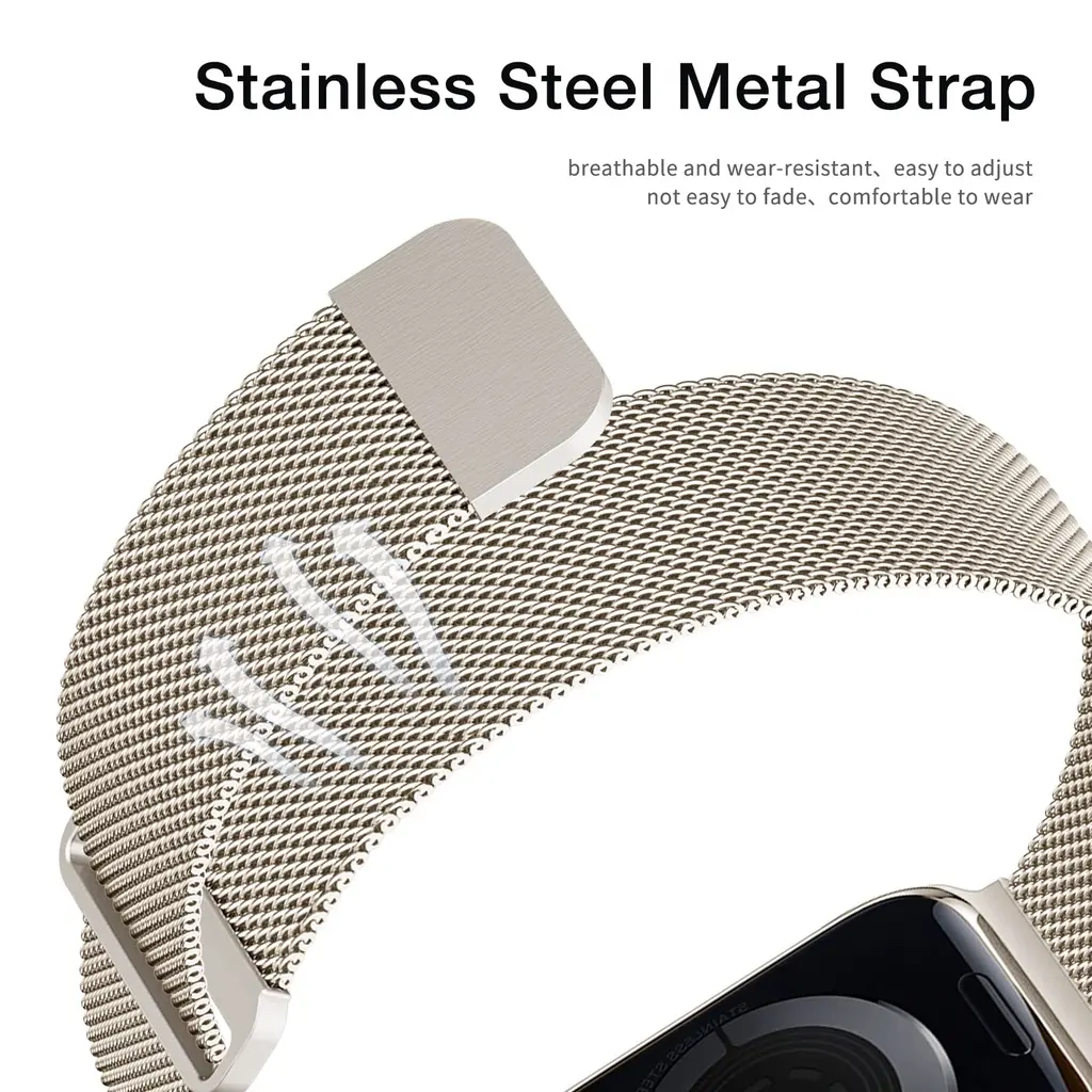 Milanese Case+Strap for Apple Watch Band Ultra 49MM 41mm 40mm 44mm 38mm 42mm TPU Screen Iwatch Series 9 8 7 6 SE 5 4 Correa 45mm