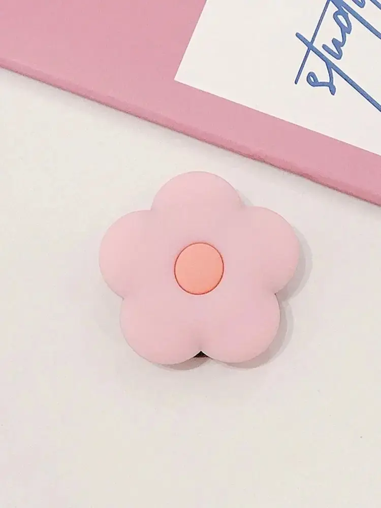 Cute Little Flower Mobile Phone Holder Universal Phone Socket Holder Extension Bracket Stretch Mobile Phone Holder Finger Bracke