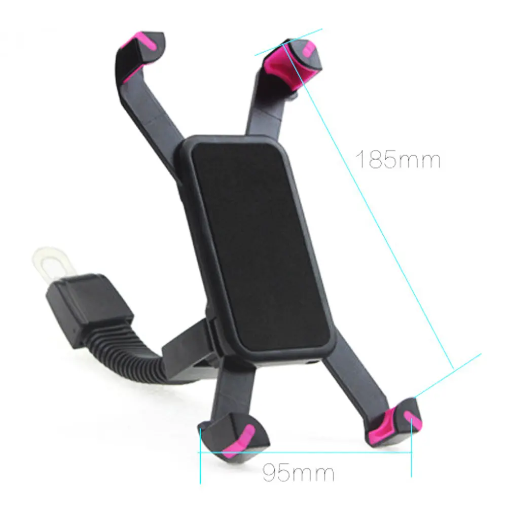Xnyocn Motorcycle Phone Holder Support Moto Rear View Mirror Stand Mount Scooter Waterproof Bag Accessories For Mobile Phones