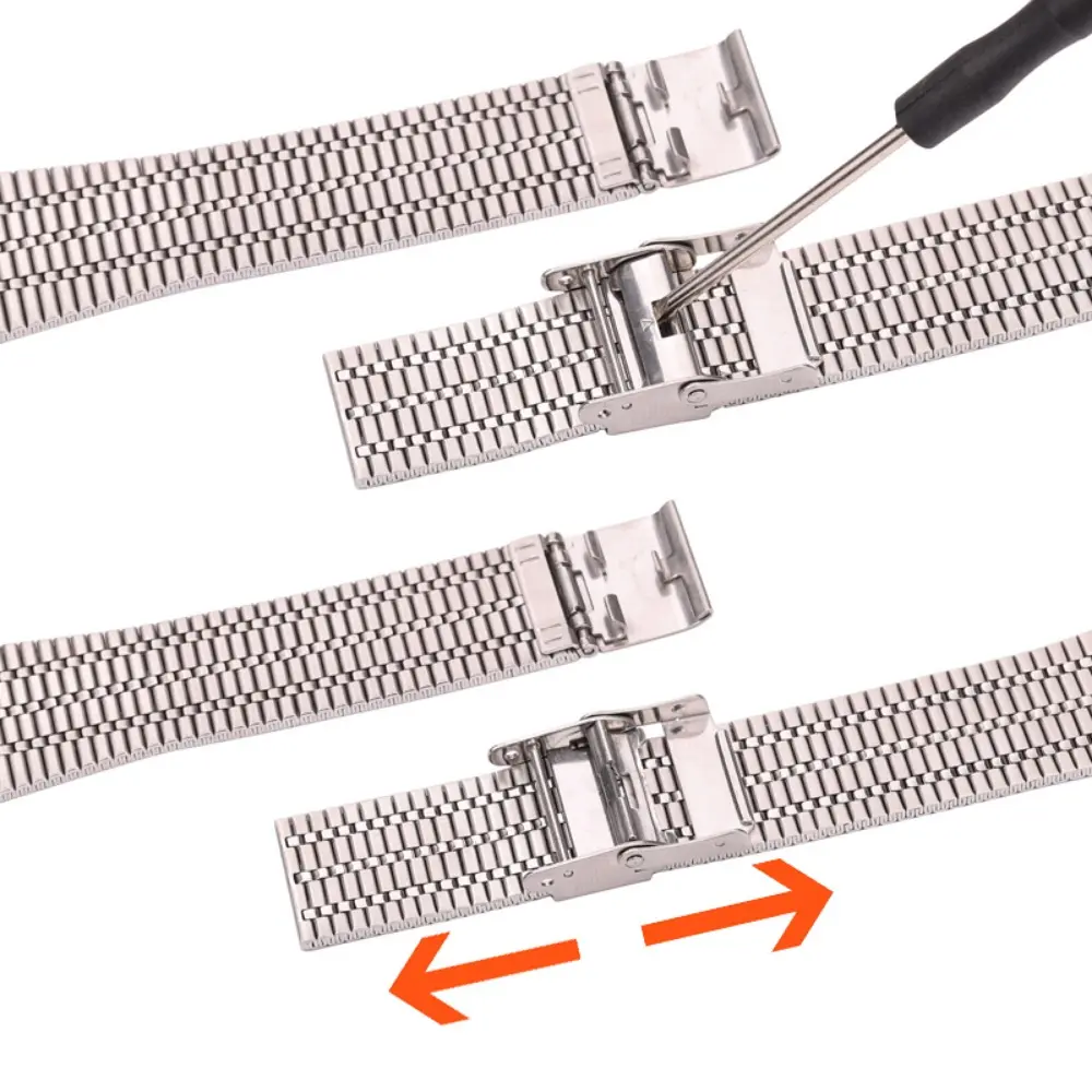 Quick Fit Stainless Steel Strap For Samsung Galaxy Watch 6 Classic 47mm 43 6/5/4 40 44mm Curved End Metal Band No Gaps 5Pro 45mm