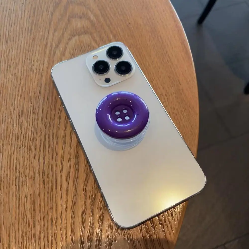 Korean 3D Cute Candy Buttons Bracket Phone Grip Tok Griptok Holder Ring Phone Stand Holder Bracket