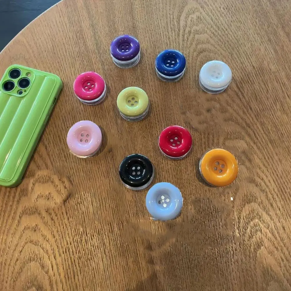 Korean 3D Cute Candy Buttons Bracket Phone Grip Tok Griptok Holder Ring Phone Stand Holder Bracket