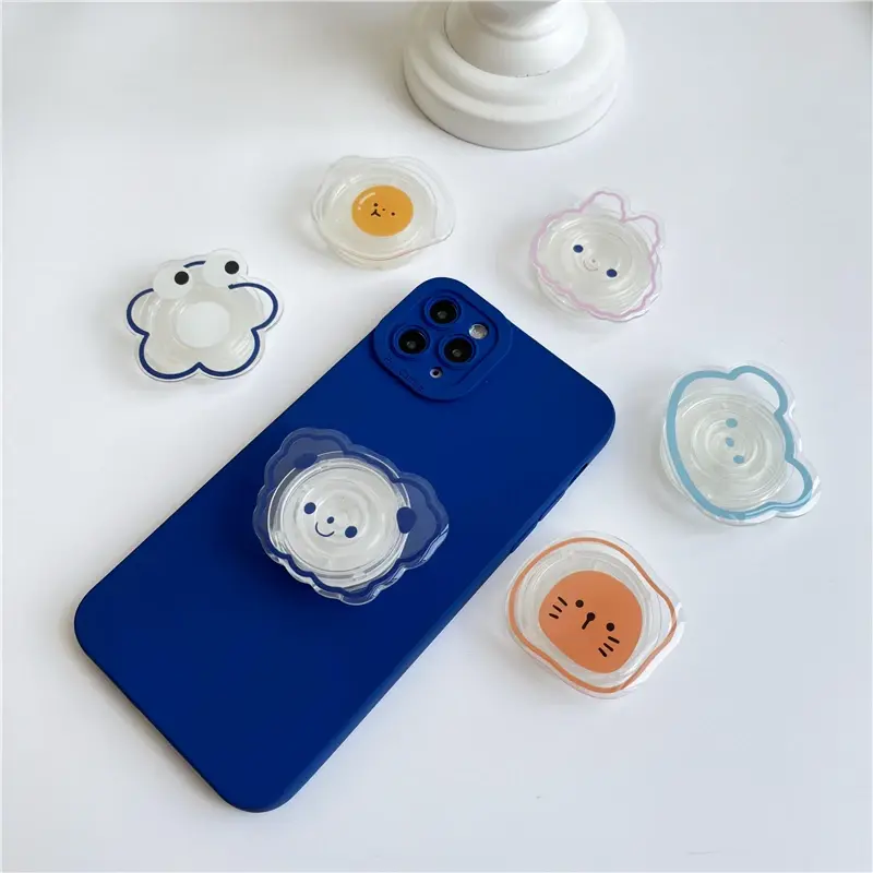 Cartoon Animal Korean INS Cute Bear Folding Grip Holder Socket Pocket Support Mobile Phone Finger Ring Griptok Expanding Stand