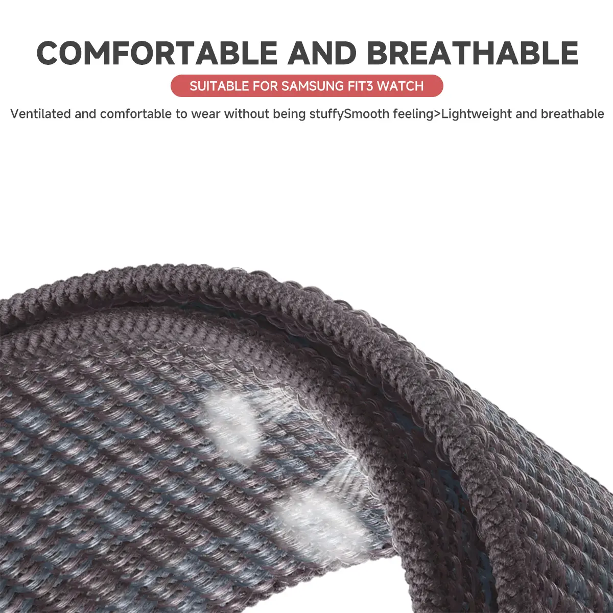 Sport Nylon Loop for Samsung Galaxy Fit3 strap Accessories Breathable Adjustable Replacement correa bracelet for galaxy fit3band