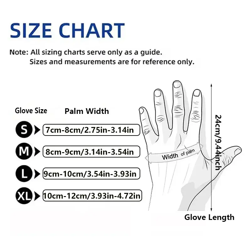 50/100PCS Disposable Black Nitrile Gloves for Household Use Free Powder Latex Free Cleaning Gloves Tattoo  Hairdressing Tools