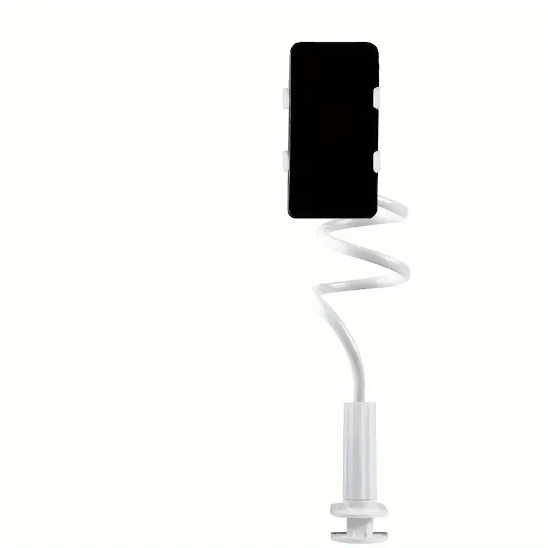 1-2PCS 138cm Cell Phone Holder with Handle Desktop Holder Bedside Extension Holder Creative Spiral Holder Straight Stands
