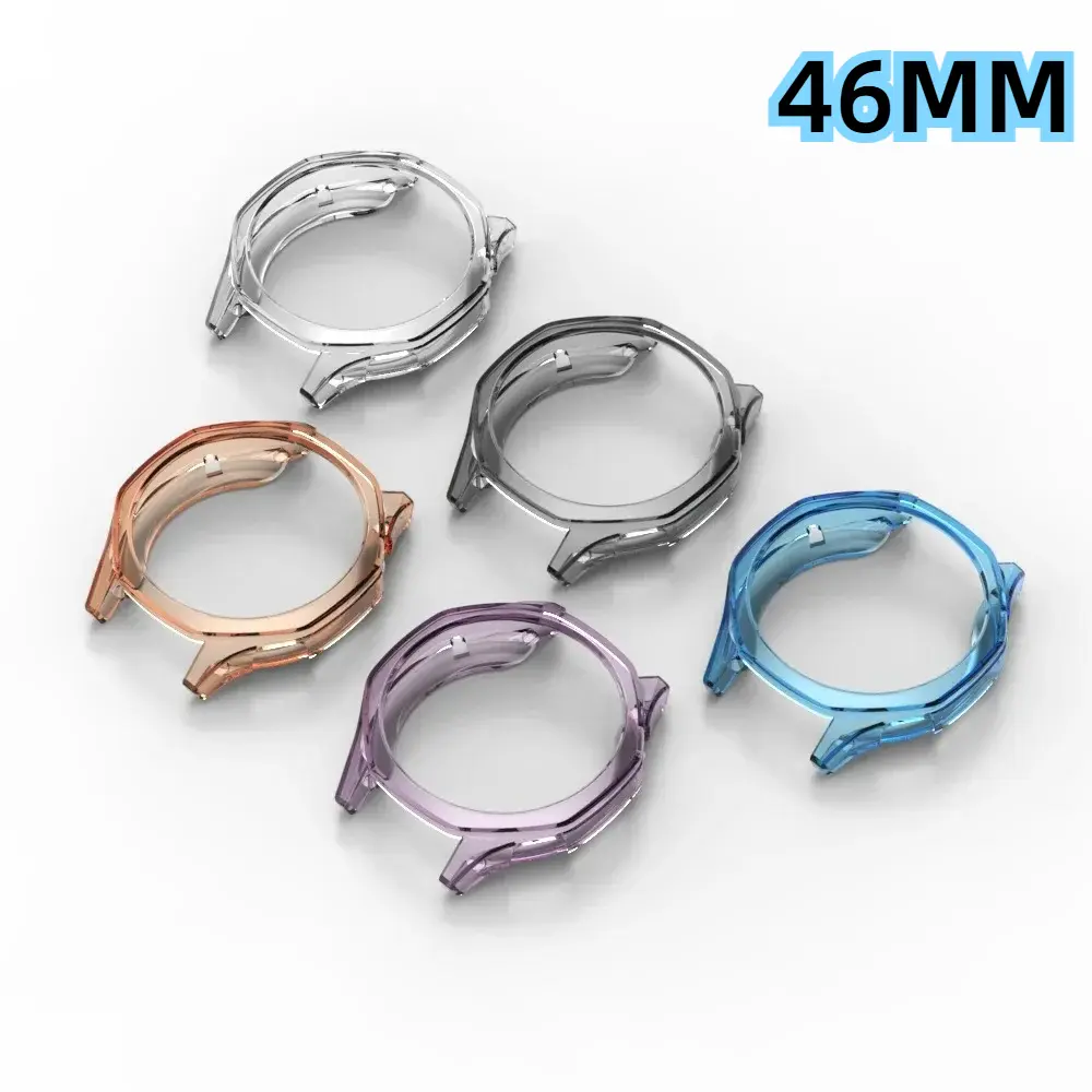 Silicone TPU Case For Huawei Watch GT 5 41mm 46mm Smartwatch Screen Protector Frame Bumper for Huawei Watch GT5 Cover Shell