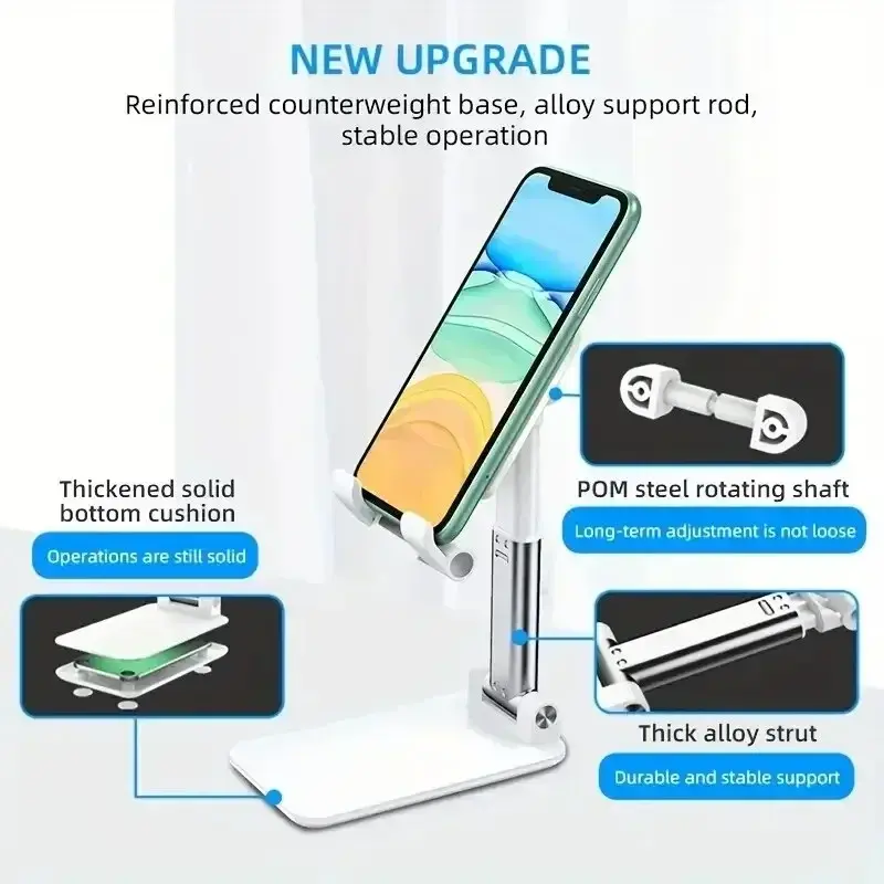 Desktop Phone Holder Stand Tablet Lazy Mount Tablet Flexible Adjustable Live Lazy Bracket For iPhone 16 15 14 13 Samsung Xiaomi