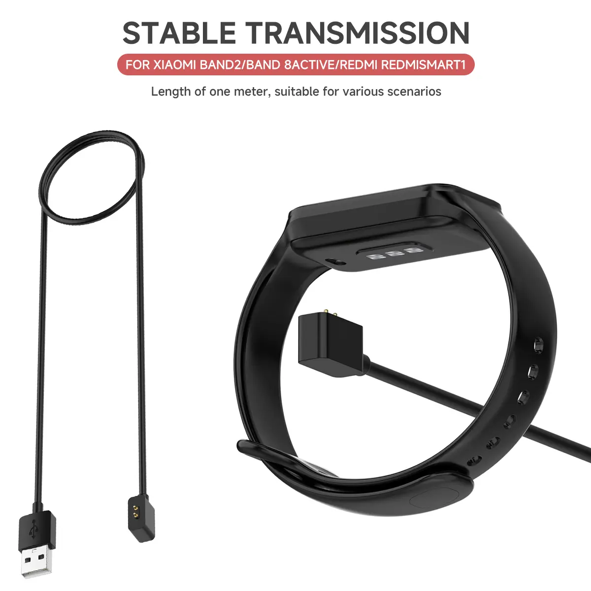Charging cable For Redmi watch 5 active smartwatch bracelet Charger base For Redmi watch 5 lite Redmi watch 4 3 Charging adapter