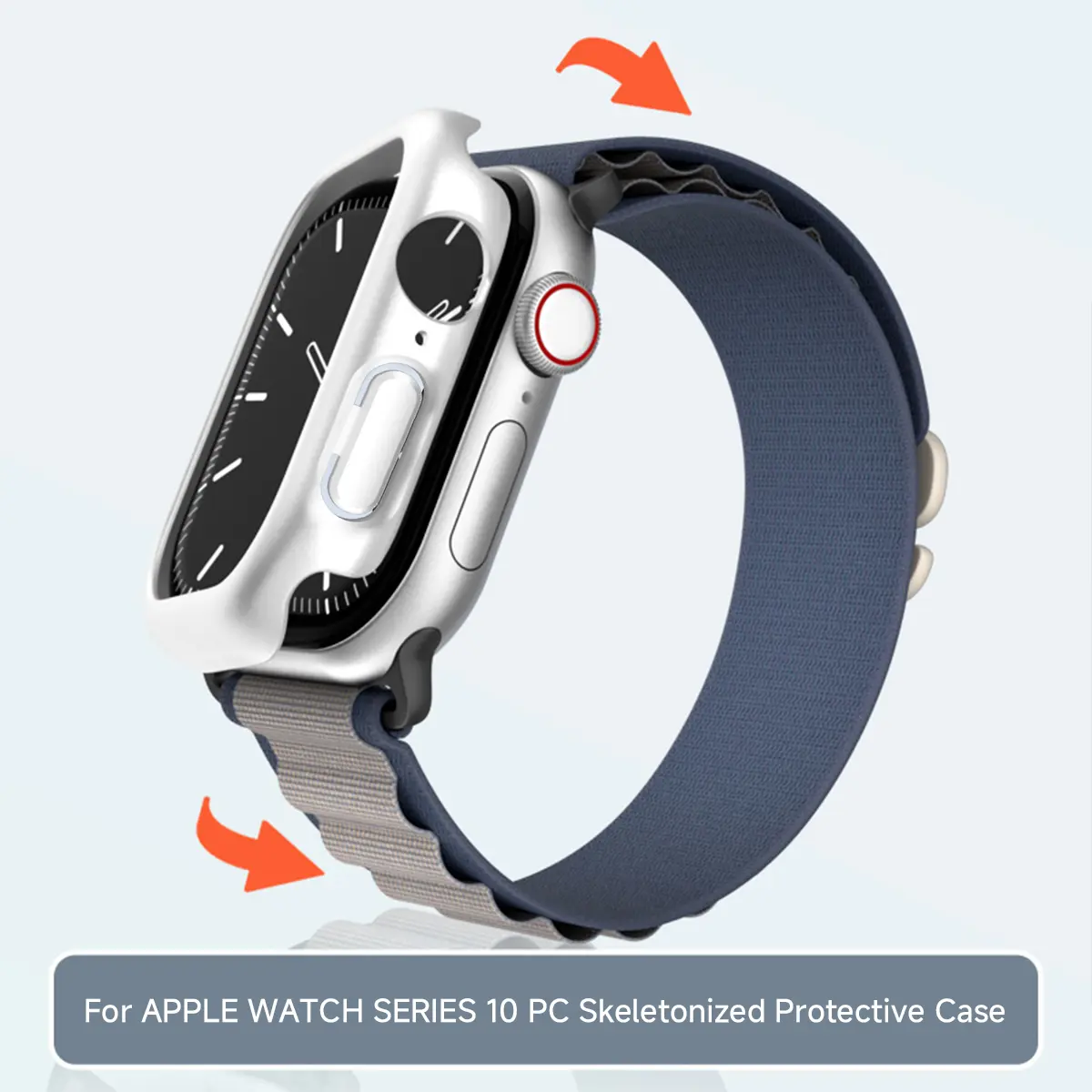 PC Case For Apple Watch series 10 42mm 46mm Matte Hard PC bumper Screen Protector Cover iWatch series 10 42/46mm Accessories