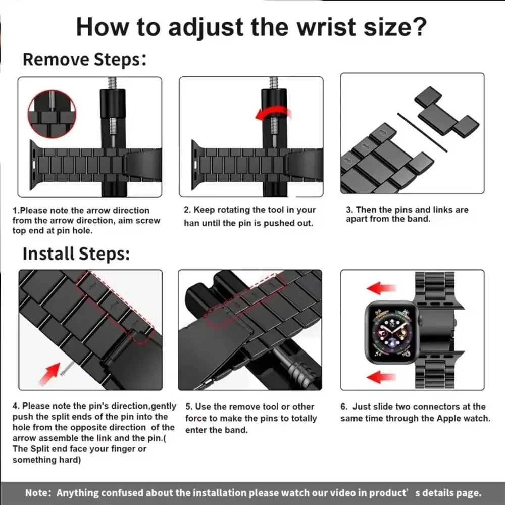 Stainless Steel Strap for Apple Watch Ultra 2 Band 46mm 49mm 40mm 44mm 42mm 41mm 45mm Bracelet IWatch Series 10 9 8 7 SE 6 5 4