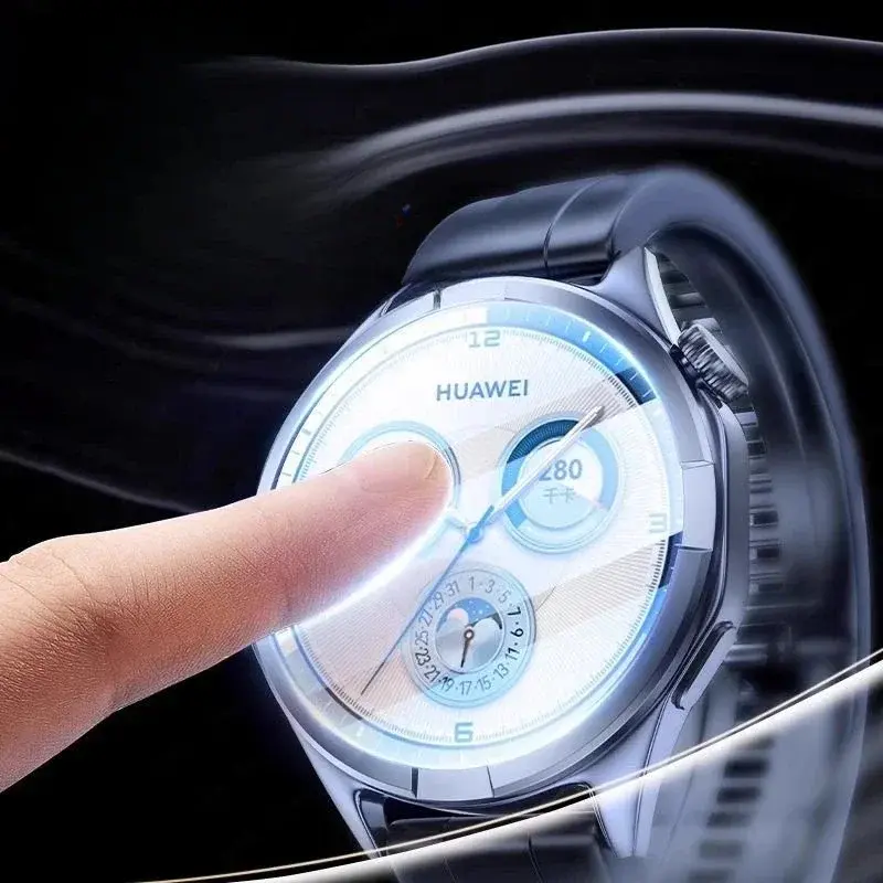 One-Click Tempered Glass For Huawei Watch GT5 Pro GT 5 46mm 42mm Easy Install Tool Premium Screen Protector For Huawei GT5 Glass