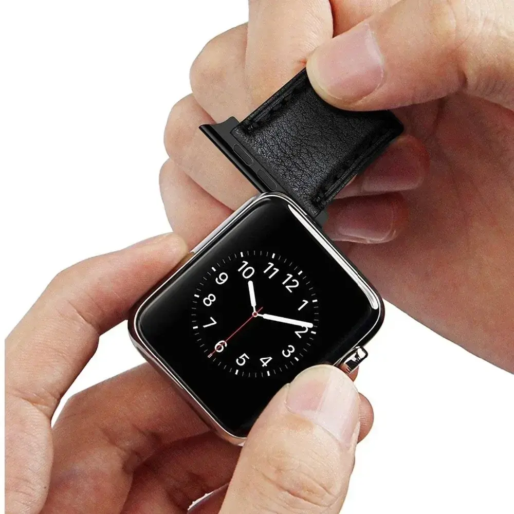Connector Adapter for Apple Watch Series 6 40mm 49mm Band Connectors for Iwatch 44mm 45/41mm 46 Stainless Steel 10 8 7 SE 5 4 3