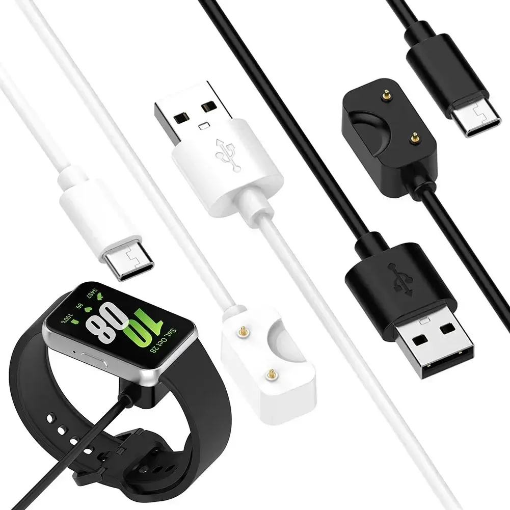 50/100CM For Samsung Galaxy Fit 3 Charger Watch Adapter USB / USB C fast Charging Cable Cord Accessories For Samsung Galaxy Fit3