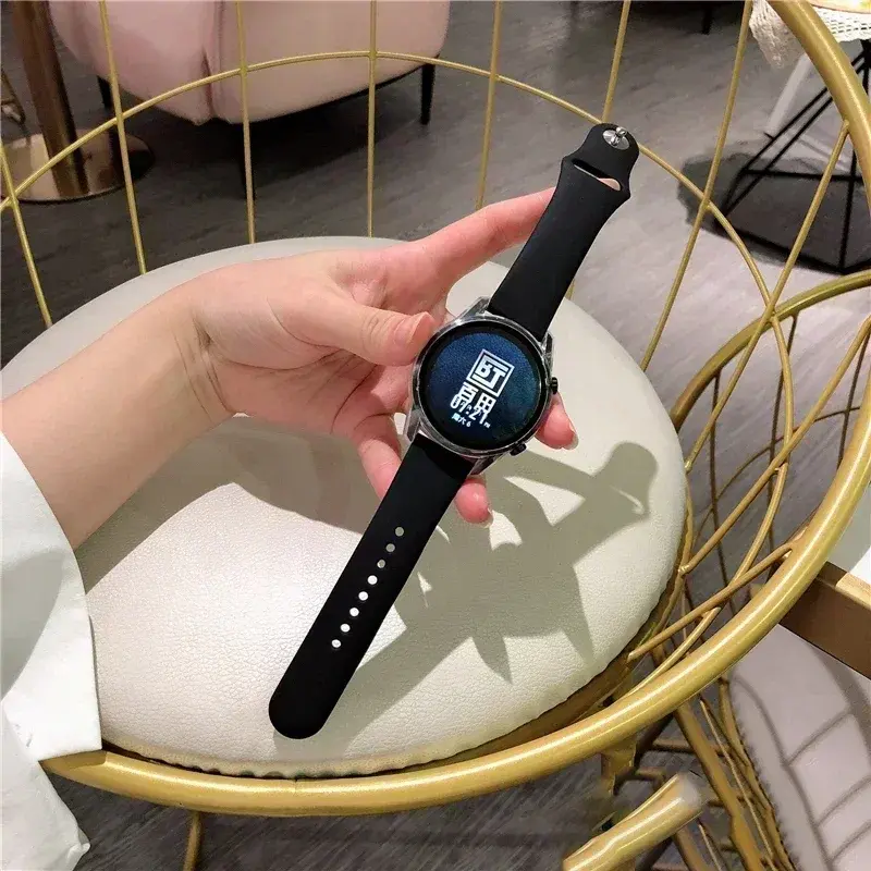 Silicone Sport Strap For Xiaomi Redmi Watch 5 Active Lite Band For Redmi Watch 5 Lite Active Breathable Correa 22mm Watchband