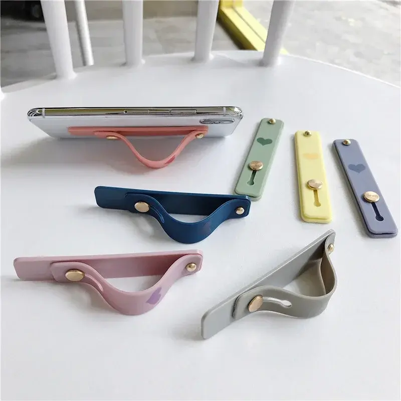 Mobile Phone Holder Finger Ring Push-pull Wrist Band  Grip Phone Stand for IPhone 13 14 Huawei Universal Phone Accessories