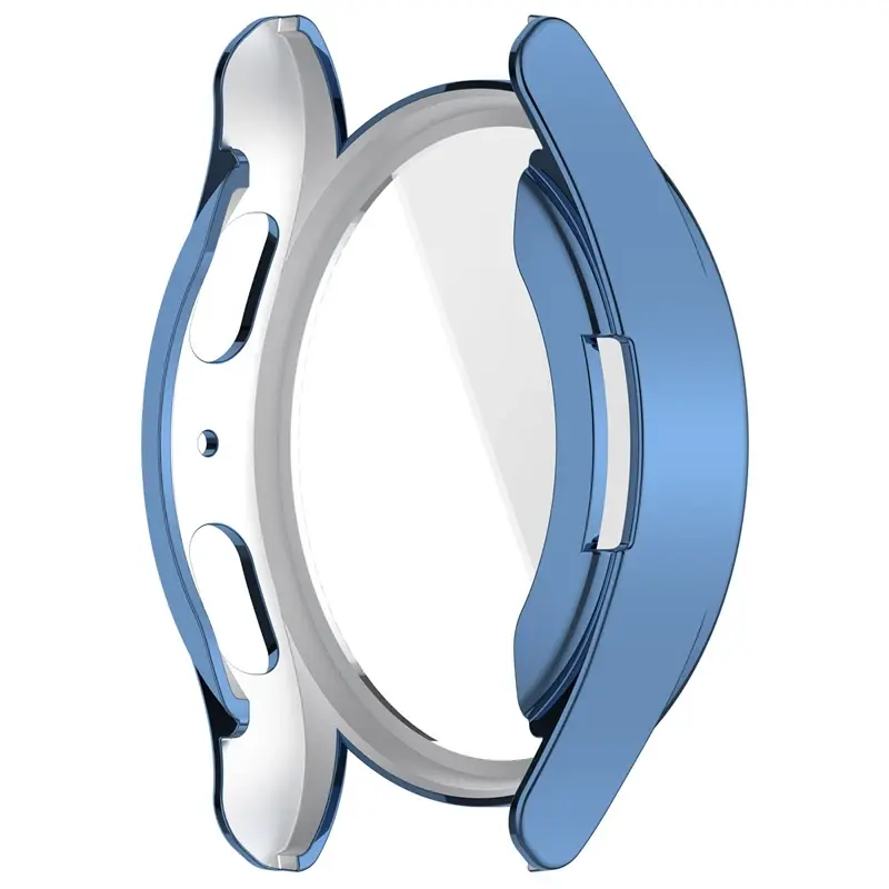 Silicone TPU Case Glass For Samsung Galaxy Watch 7 40mm 44mm Full Cover Screen Protector Bumper for Watch7 44mm 40mm Cover Shell