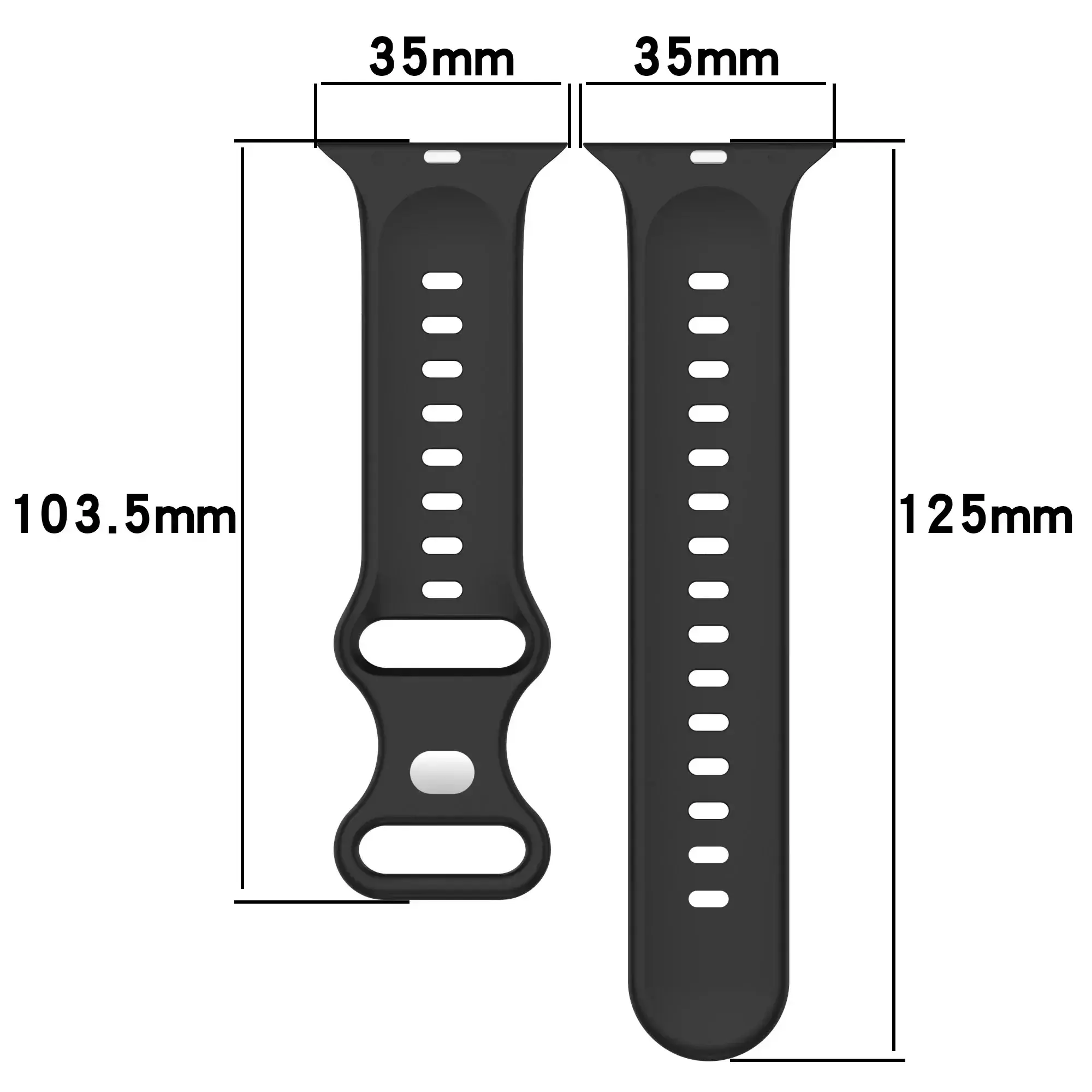 Loop Strap for Apple Watch band Ultra 2 49mm 44mm 45mm Silicone Sport Bracelet iWatch serie se 8 7 6 54 3 2 41mm 40mm 42mm 38mm
