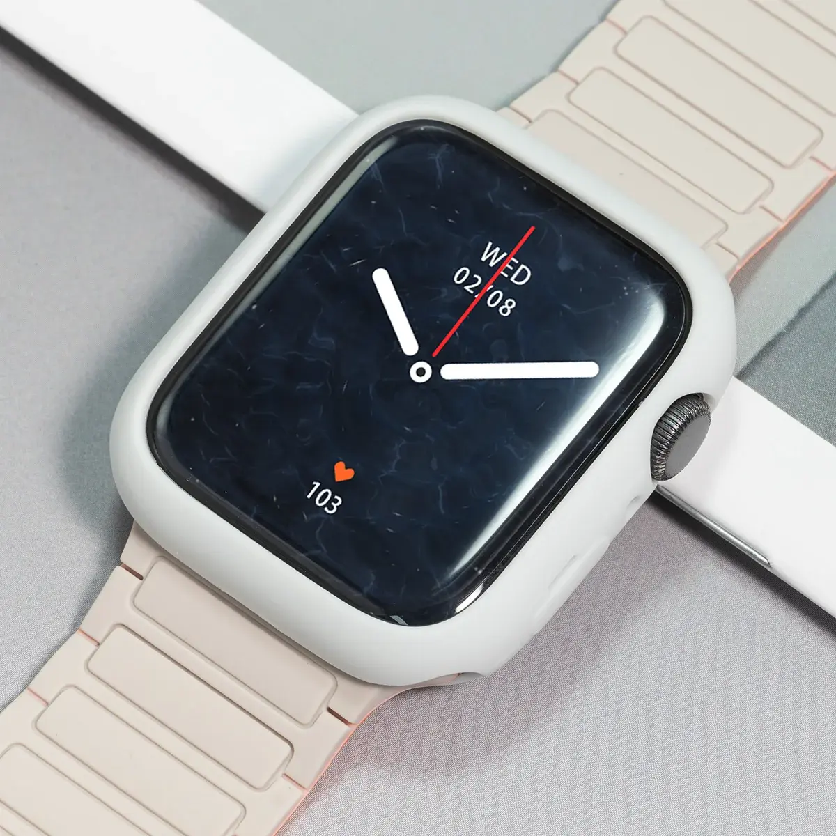Magnetic Strap+Silicone Case for Apple Watch Band Ultra 2 49mm 46mm 45mm 44mm 42mm 41mm 40mm TPU Cover Iwatch 10 9 8 7 6 SE 5 4