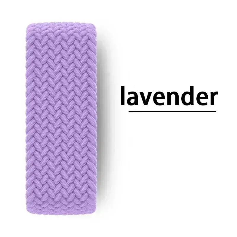 Braided Solo Loop Strap For Apple Watch Band Nylon 49 45 44 41 40 38 42 46mm Correa Bracelet iwatch Series 10 9 8 7 6 5 Ultra 2