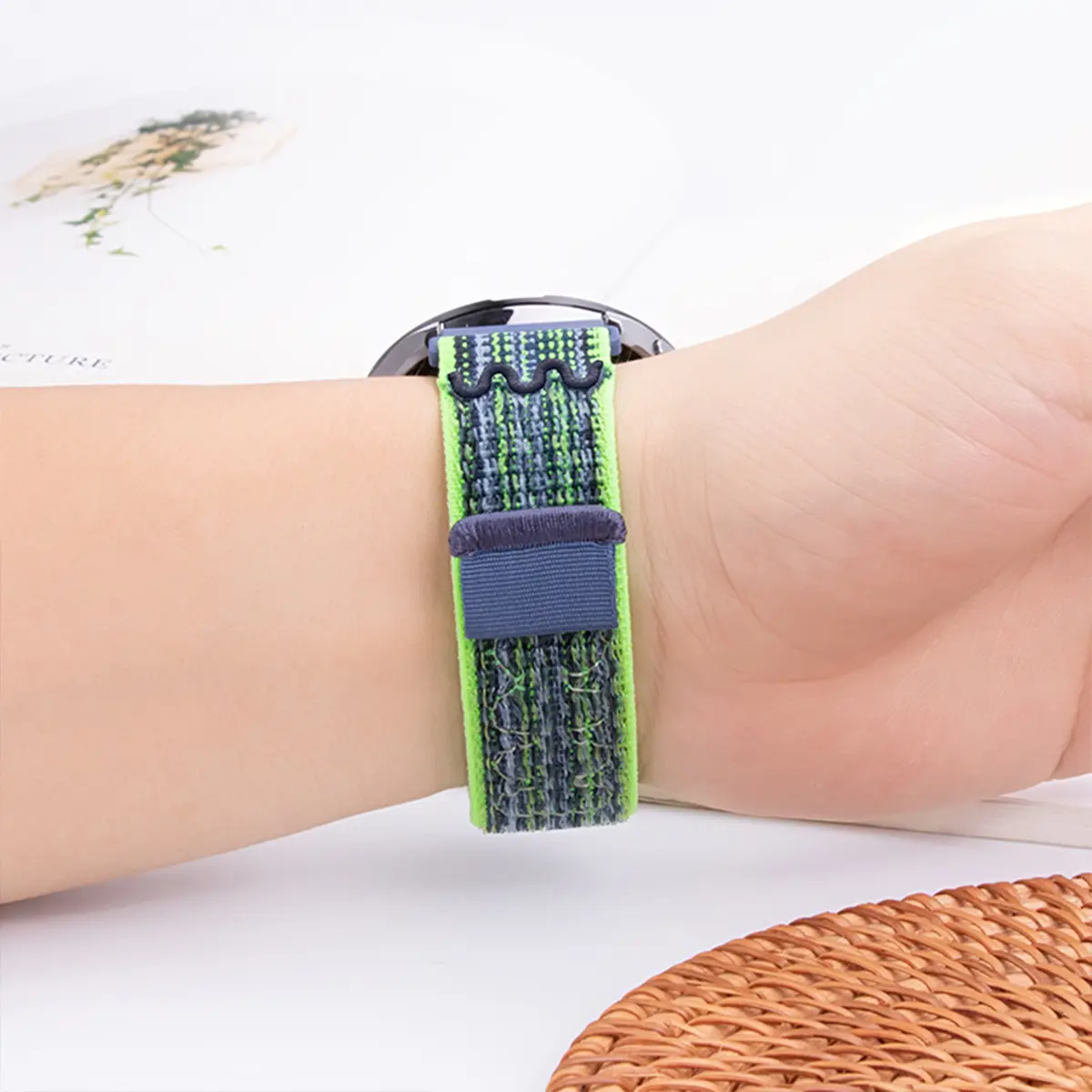 Nylon Strap for Samsung Galaxy Fit 3 breathable replaceable Woven wristband for Samsung Galaxy Fit 3 Smart Watch Bracelet Belt