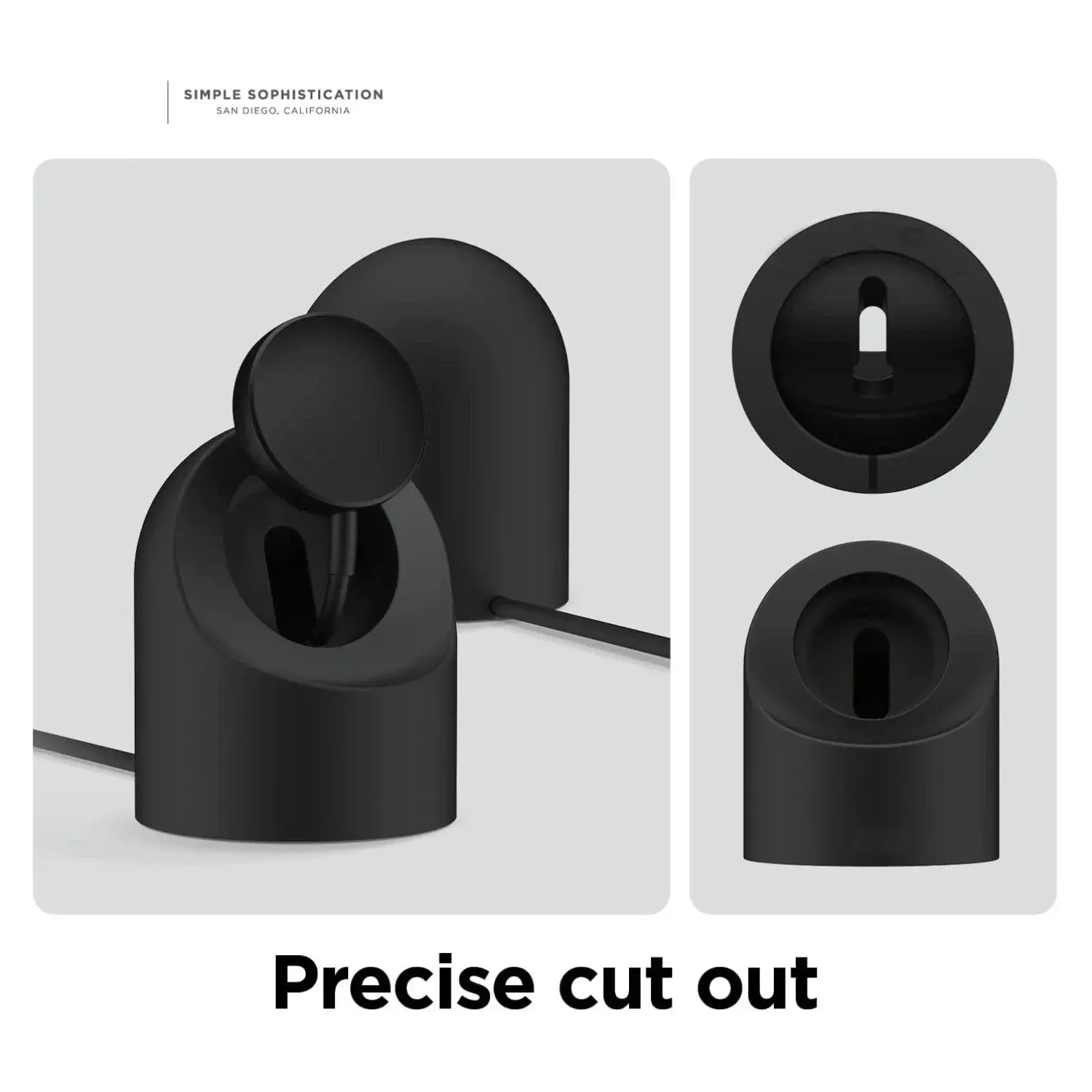 Compatible with Samsung Galaxy Watch 6 7 Ultra Charger Stand Galaxy Watch 3 4 5 Pro Charger silicone Stand charging holder 40 44