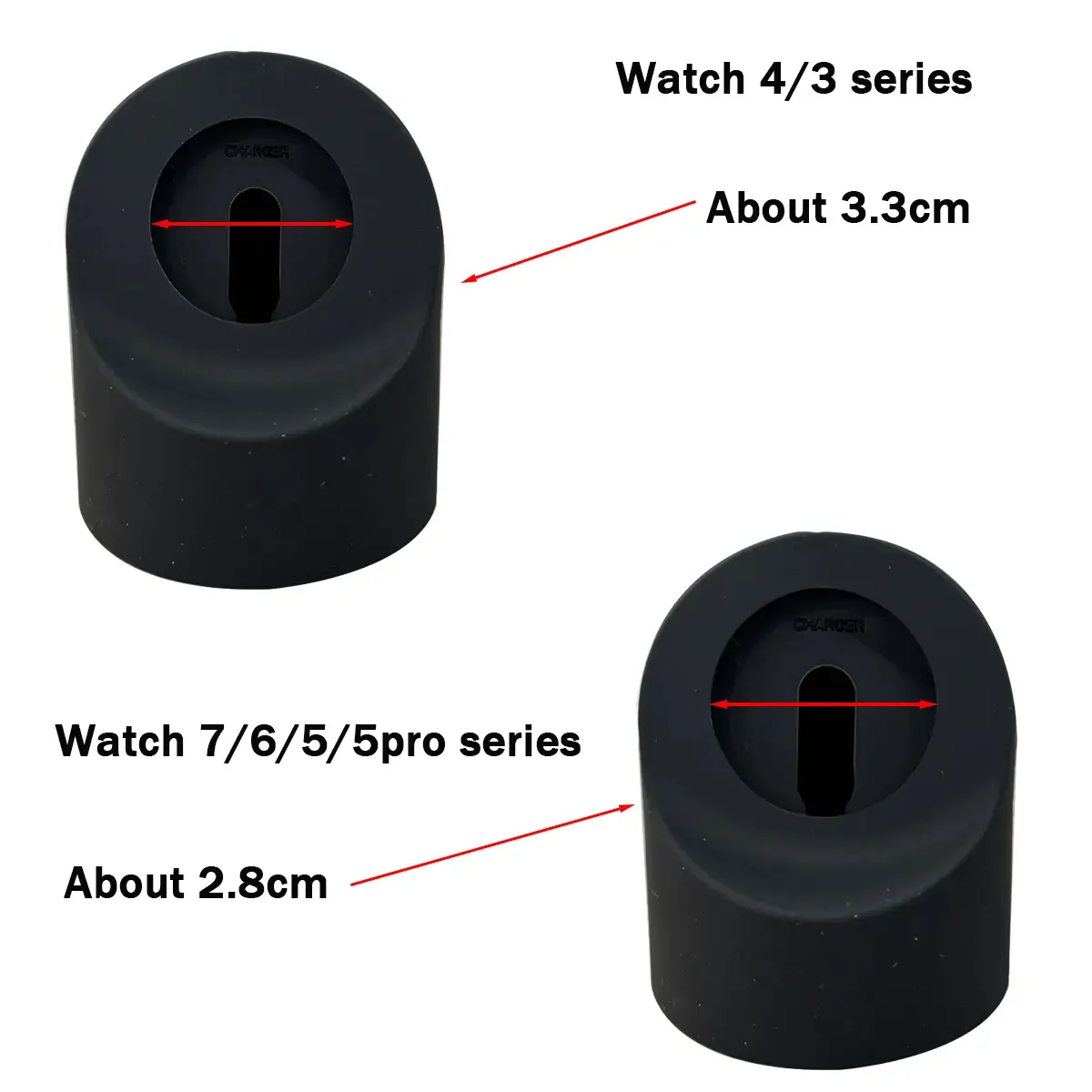 Compatible with Samsung Galaxy Watch 6 7 Ultra Charger Stand Galaxy Watch 3 4 5 Pro Charger silicone Stand charging holder 40 44