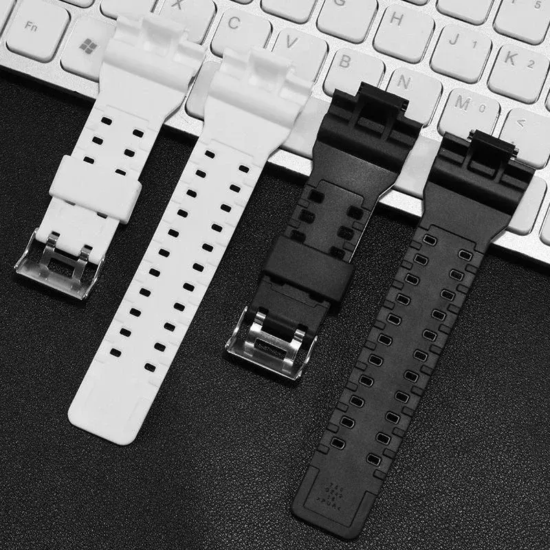 Resin Silicone Case Band For Casioak GA-110 GA100 GD-120 Watch Strap case for Casio shock Men Matte Wristwatch Sport