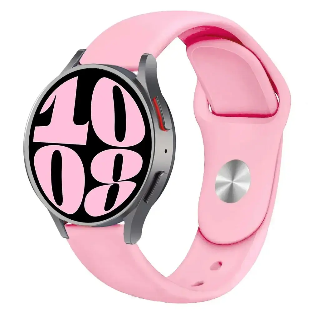 20mm 22mm strap For Samsung Galaxy watch 7/6/5/4/6Classic/5 pro/4/Active 2 Silicone bracelet Huawei watch GT 4-2-2e-3-3 pro band