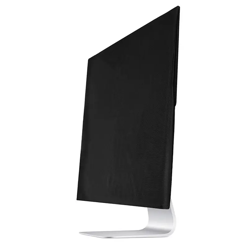 Dustproof Cover Waterproof PU Leather Protective with 3PCS Pockets for 21 27 inch Apple iMac Macbook LCD Screen Computer Monitor