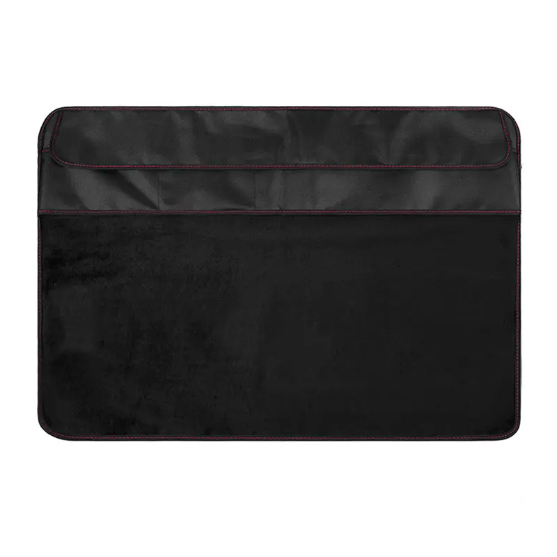 Dustproof Cover Waterproof PU Leather Protective with 3PCS Pockets for 21 27 inch Apple iMac Macbook LCD Screen Computer Monitor