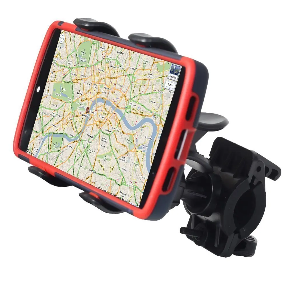 Universal Motorcycle MTB Bike Bicycle Phone Holder Handlebar Mount Holder for Ipod Cell Phone GPS for Xiaomi Redmi Phones Etc