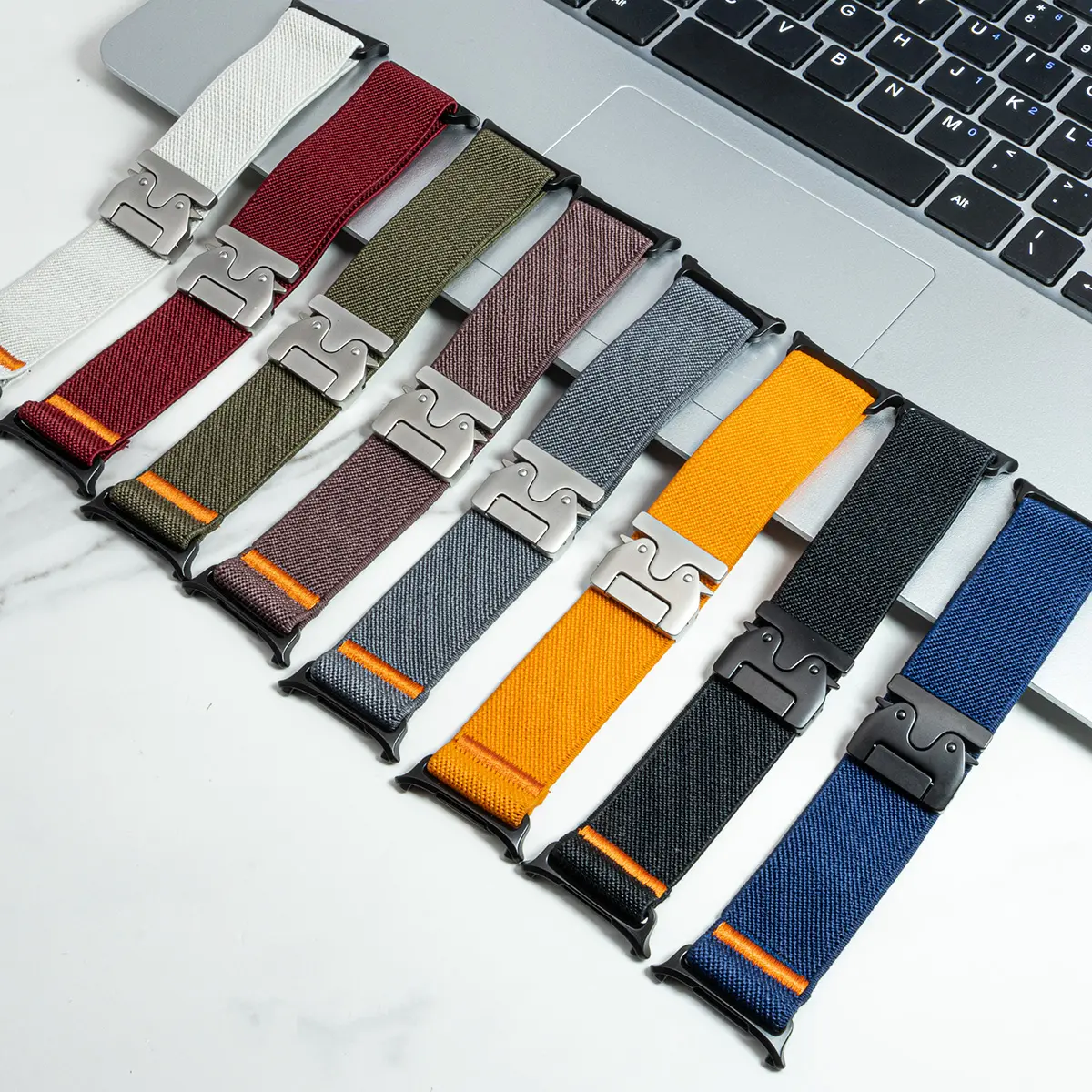 Band for Galaxy watch Ultra 47mm Nylon Loop Strap Bracelet correa For Samsung Galaxy watch ultra Wrist Accessories Replacement