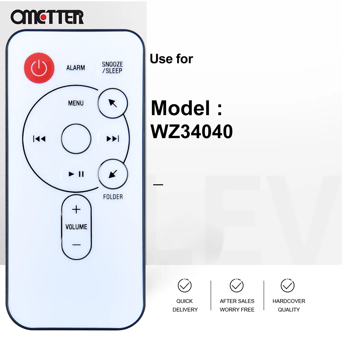 Original WZ34040 Remote Control for YAMAHA Audio Players PDX-11 PDX-13PDX-11 PDX-11BL PDX-13 CRX-040 CRX-330