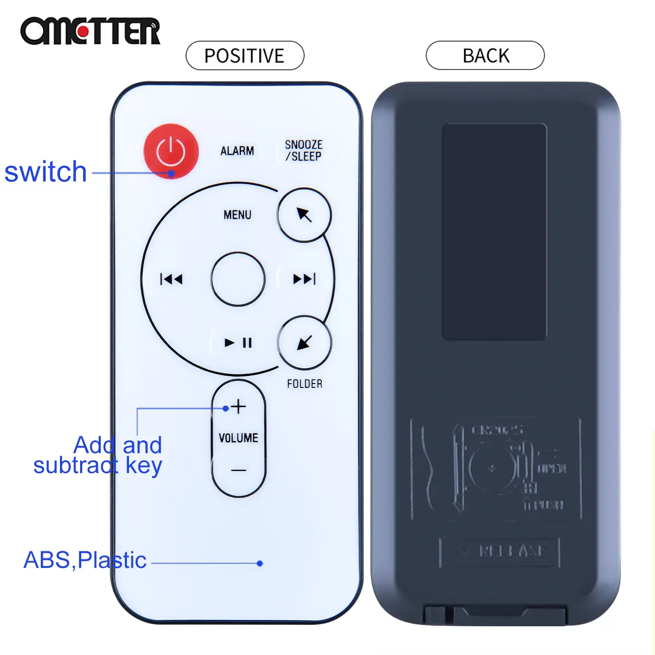 Original WZ34040 Remote Control for YAMAHA Audio Players PDX-11 PDX-13PDX-11 PDX-11BL PDX-13 CRX-040 CRX-330