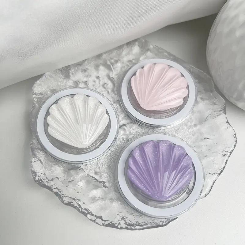 Cute Resin Shiny Shell Socket Phone Holder Floral Grip For Magsafe IPhone Mac Samsung Safe Ring Finger Expanding Stand