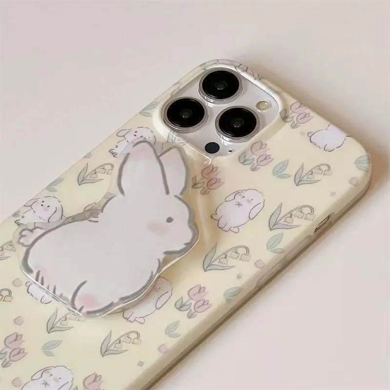 Cute Little Furball Phone Holder Is Suitable for Any Mobile Phone and Phone Case