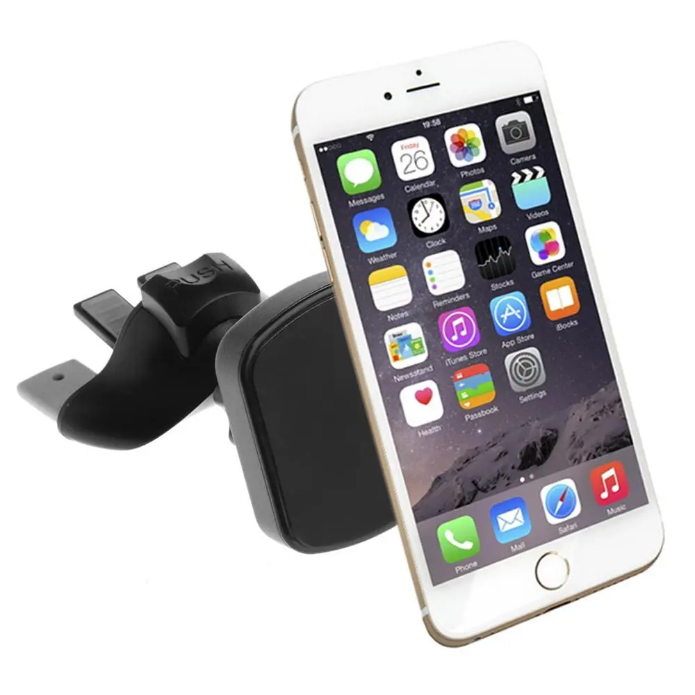 Xnyocn Magnetic Holder Car Mobile Support Cell Phone Holders 360° Adjustable CD Slot Air Vent Mount Stand For Xiaomi Smartphone