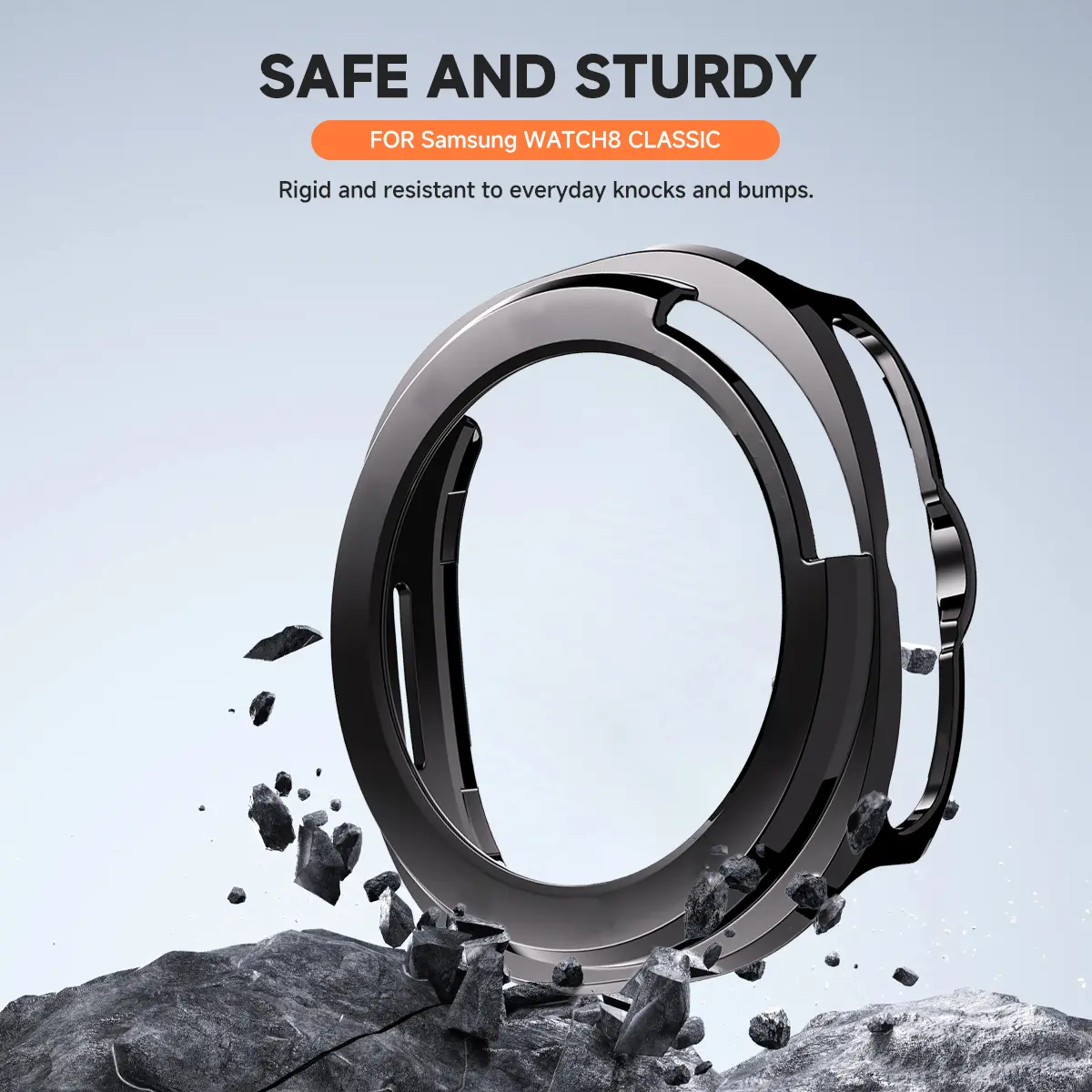 Protective Case For Samsung Galaxy Watch 8 Classic 46mm Hard PC Bumper No Screen Film Galaxy Watch 8 Classic Cover Accessories