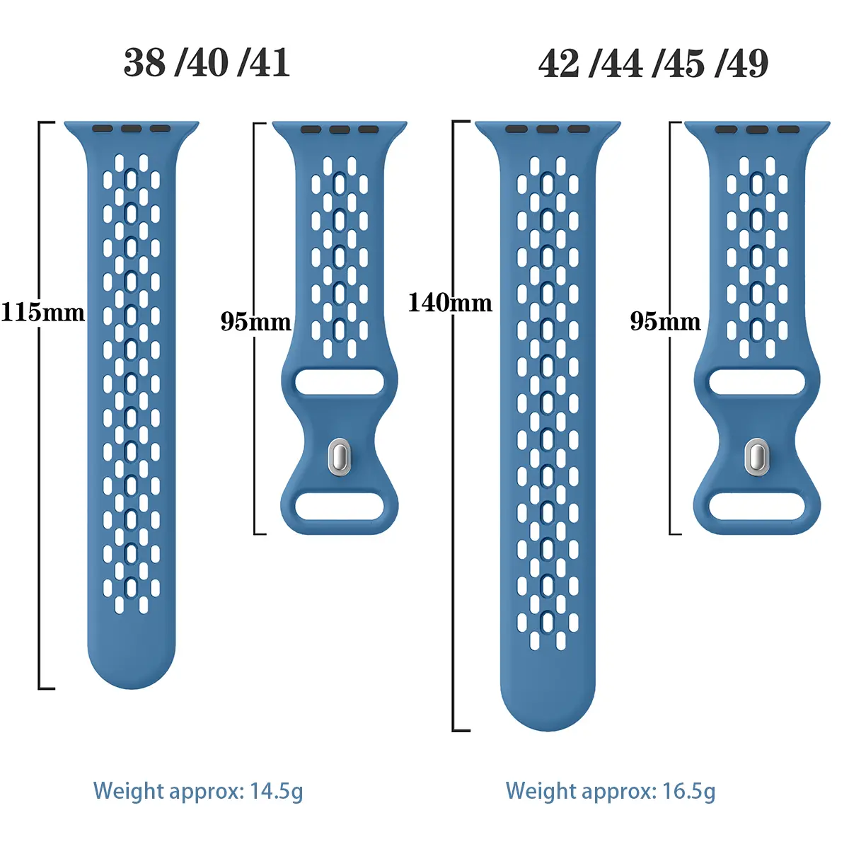 Strap For Apple Watch Band 49mm 44mm 45mm 42mm 41mm 38mm 40mm correa Silicone sports bracelet iwatch 8 SE 7 6 5 Ultra 49mm