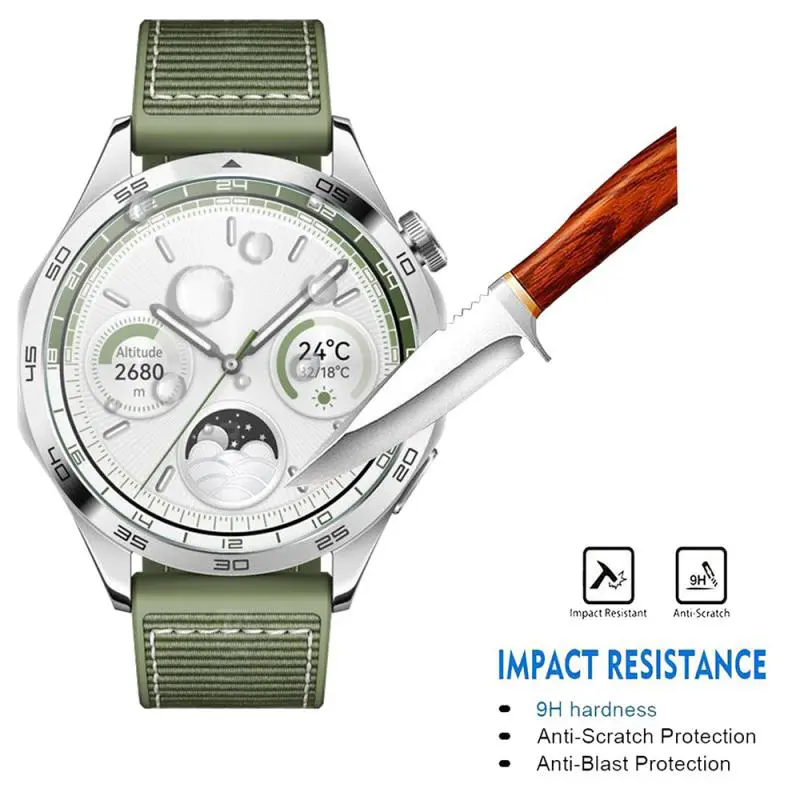 1-5PCS Tempered Glass For Huawei Watch GT5 46mm/41mm GT4 GT3 Quick installation Screen Protector For Huawei GT5 Pro 46/42mm