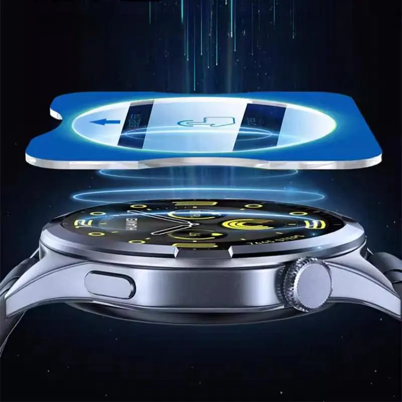 1-5PCS Tempered Glass For Huawei Watch GT5 46mm/41mm GT4 GT3 Quick installation Screen Protector For Huawei GT5 Pro 46/42mm