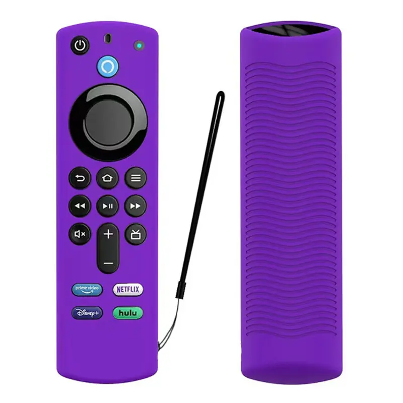 Silicone protective case For Amazon L5B83G Fire TV Stick 4K MAX/4K remote control drop proof dust and dust enclos